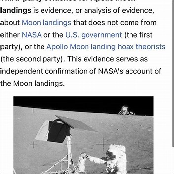 Thirdparty Evidence For Apollo Moon Landings Cs1 Errors Deprecated Parameters